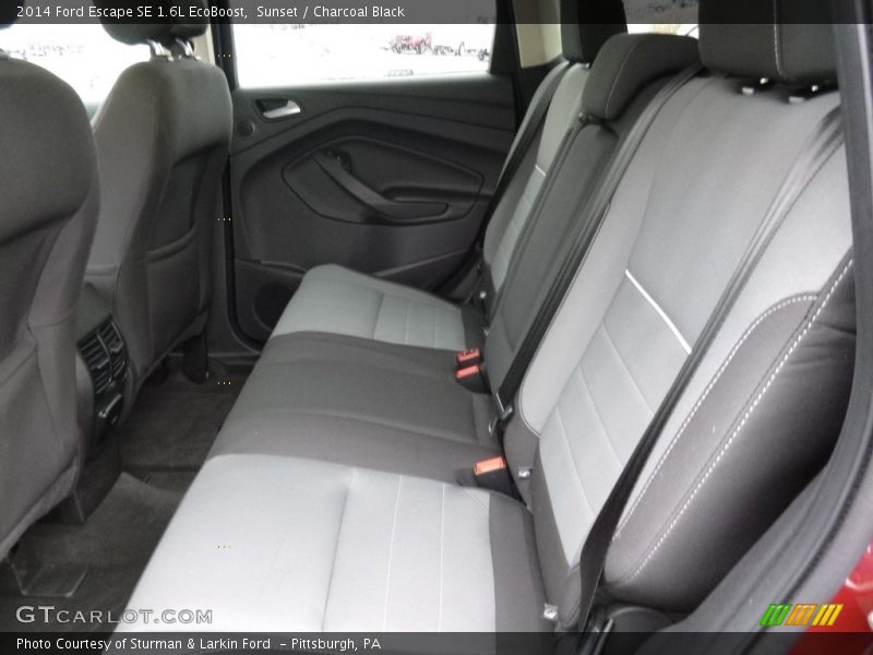 Sunset / Charcoal Black 2014 Ford Escape SE 1.6L EcoBoost