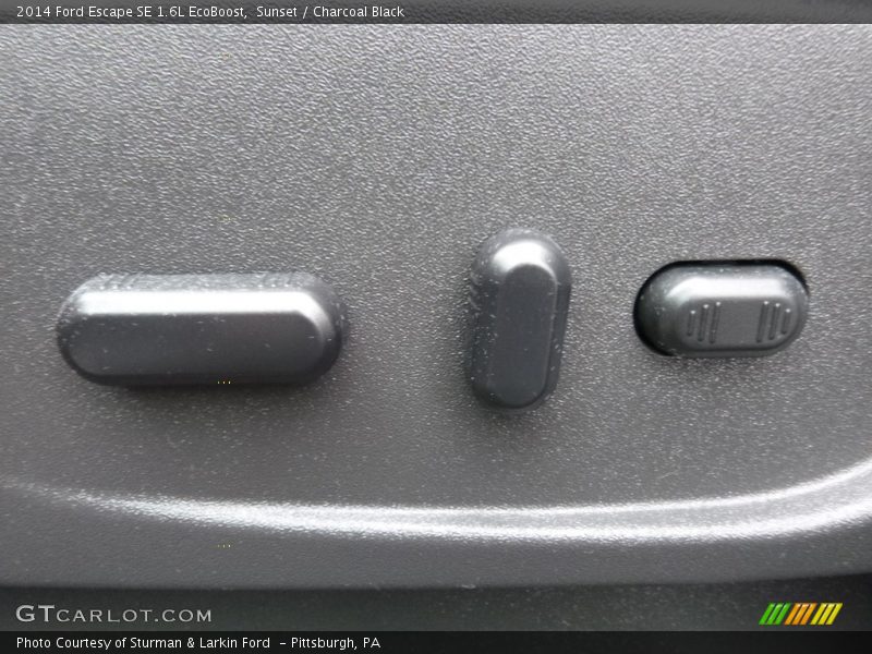 Sunset / Charcoal Black 2014 Ford Escape SE 1.6L EcoBoost
