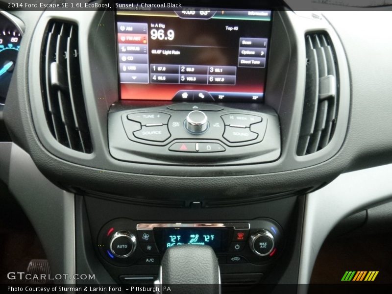 Sunset / Charcoal Black 2014 Ford Escape SE 1.6L EcoBoost