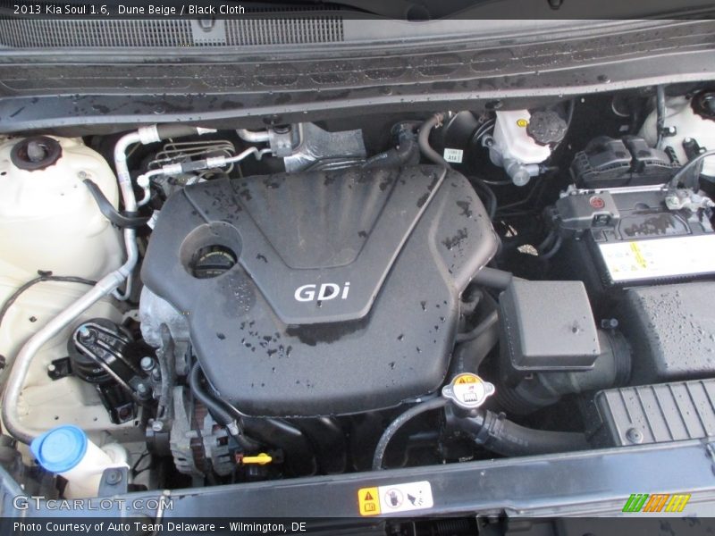 Dune Beige / Black Cloth 2013 Kia Soul 1.6