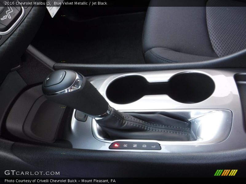 Blue Velvet Metallic / Jet Black 2016 Chevrolet Malibu LS