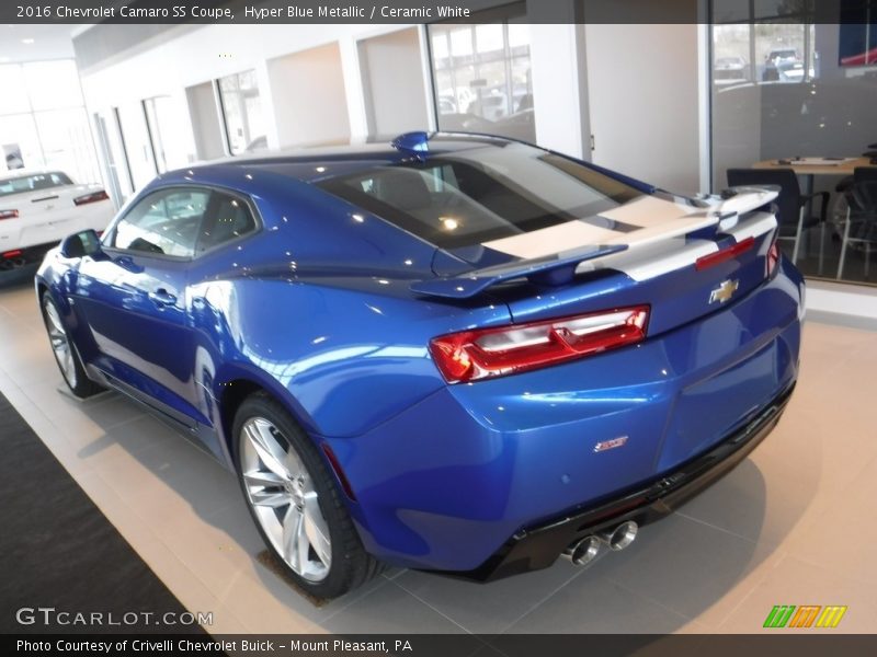  2016 Camaro SS Coupe Hyper Blue Metallic