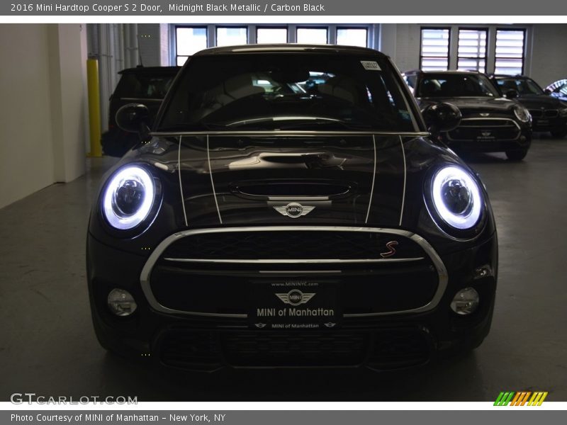 Midnight Black Metallic / Carbon Black 2016 Mini Hardtop Cooper S 2 Door