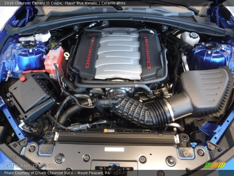  2016 Camaro SS Coupe Engine - 6.2 Liter DI OHV 16-Valve VVT V8