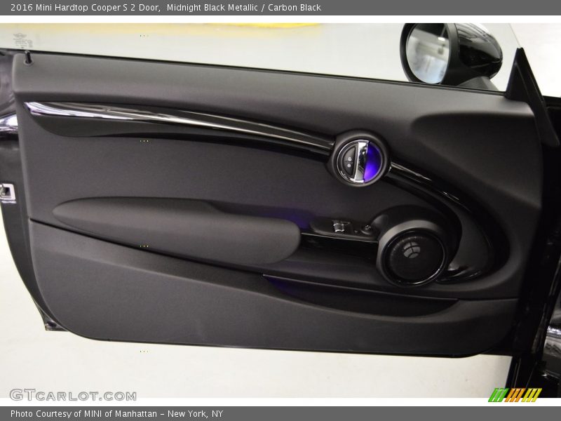 Midnight Black Metallic / Carbon Black 2016 Mini Hardtop Cooper S 2 Door