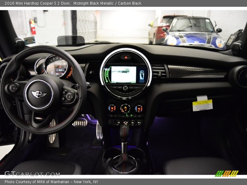 Midnight Black Metallic / Carbon Black 2016 Mini Hardtop Cooper S 2 Door