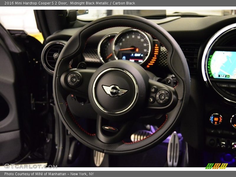 Midnight Black Metallic / Carbon Black 2016 Mini Hardtop Cooper S 2 Door