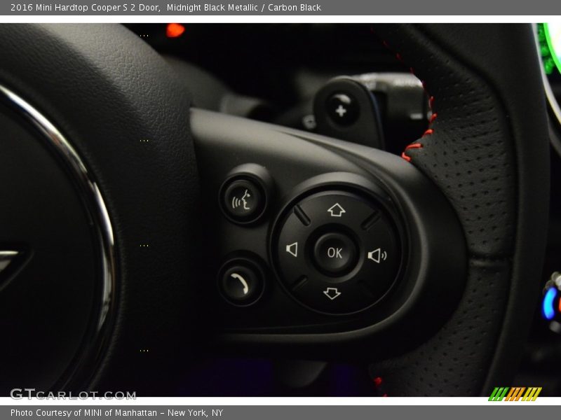 Midnight Black Metallic / Carbon Black 2016 Mini Hardtop Cooper S 2 Door