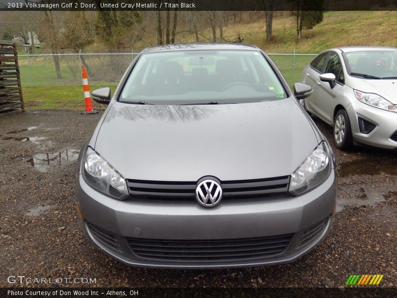 United Gray Metallic / Titan Black 2013 Volkswagen Golf 2 Door