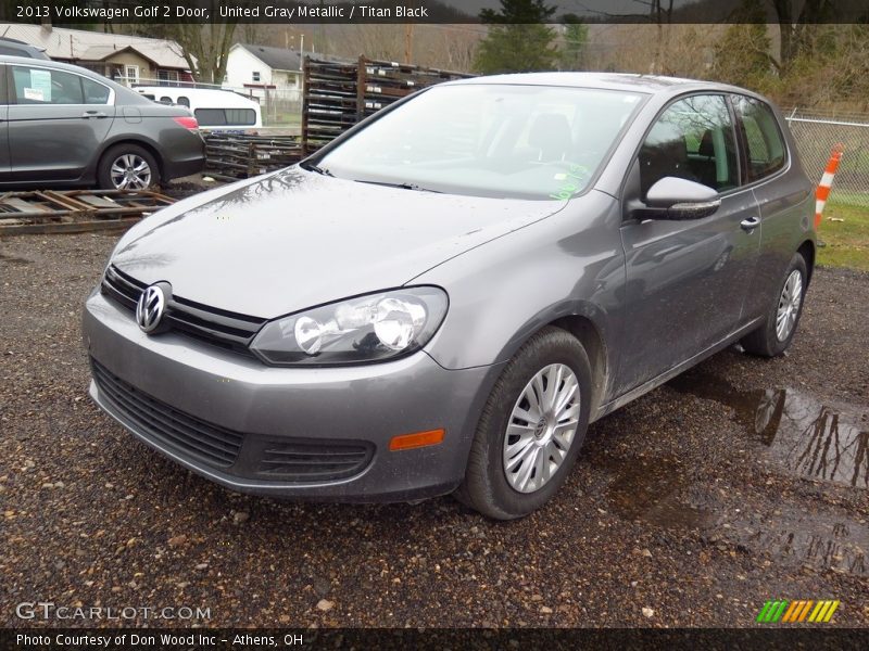 Front 3/4 View of 2013 Golf 2 Door