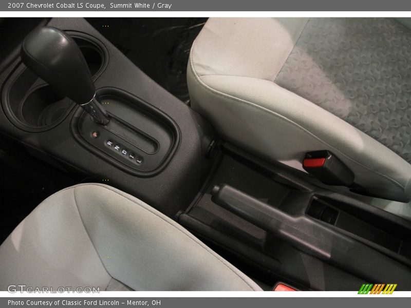 Summit White / Gray 2007 Chevrolet Cobalt LS Coupe