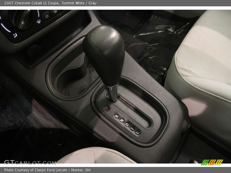 Summit White / Gray 2007 Chevrolet Cobalt LS Coupe