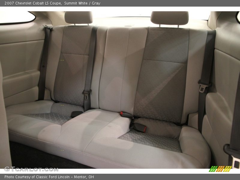 Summit White / Gray 2007 Chevrolet Cobalt LS Coupe