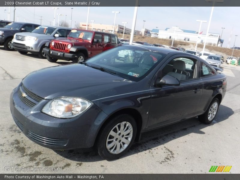 Slate Metallic / Gray 2009 Chevrolet Cobalt LT Coupe