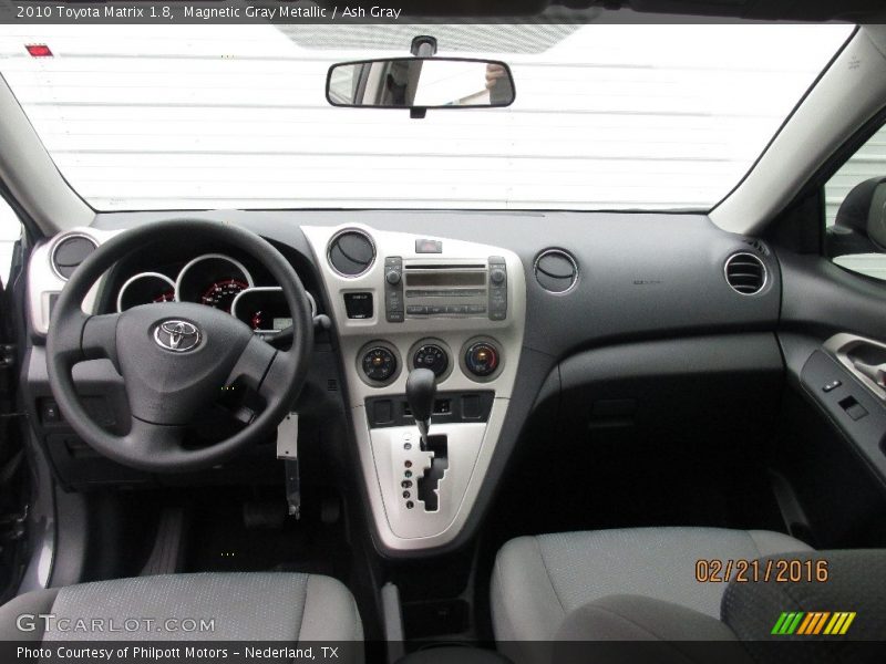 Magnetic Gray Metallic / Ash Gray 2010 Toyota Matrix 1.8