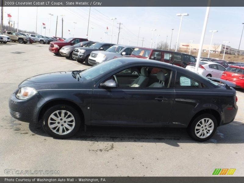 Slate Metallic / Gray 2009 Chevrolet Cobalt LT Coupe