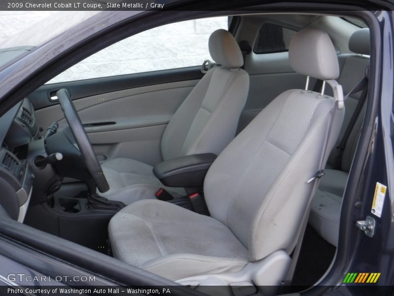 Slate Metallic / Gray 2009 Chevrolet Cobalt LT Coupe