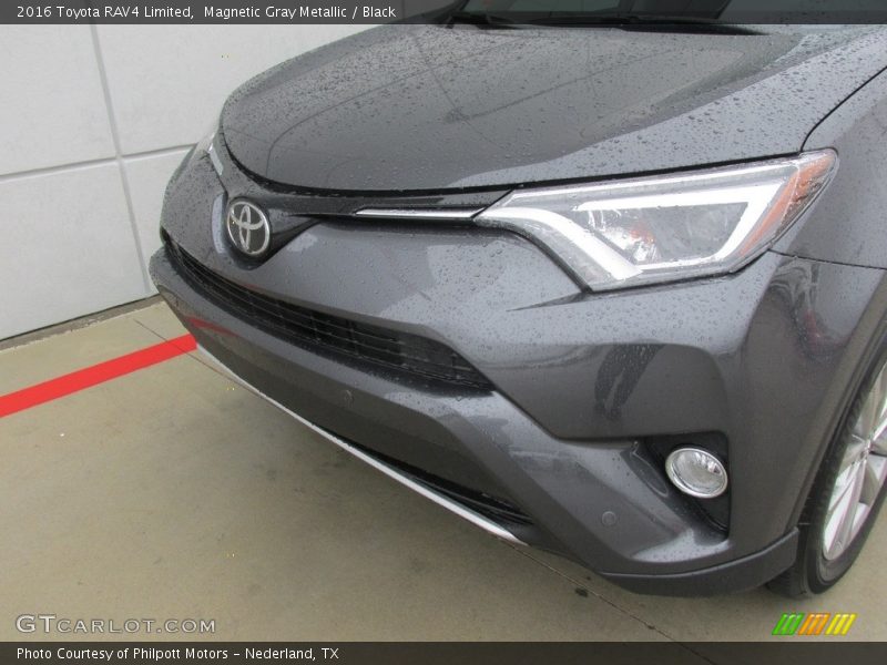 Magnetic Gray Metallic / Black 2016 Toyota RAV4 Limited