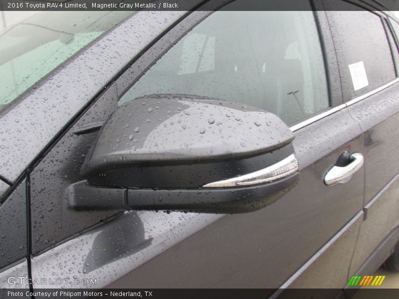 Magnetic Gray Metallic / Black 2016 Toyota RAV4 Limited