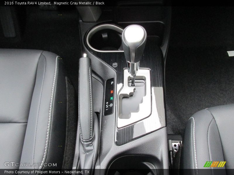 Magnetic Gray Metallic / Black 2016 Toyota RAV4 Limited