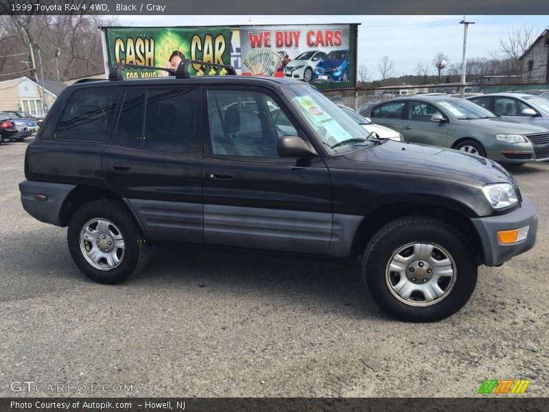 Black / Gray 1999 Toyota RAV4 4WD