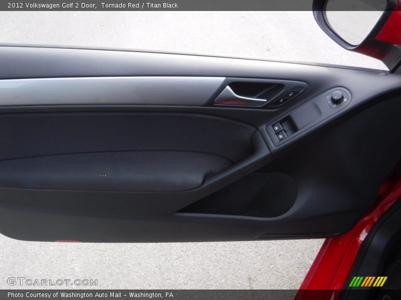 Tornado Red / Titan Black 2012 Volkswagen Golf 2 Door