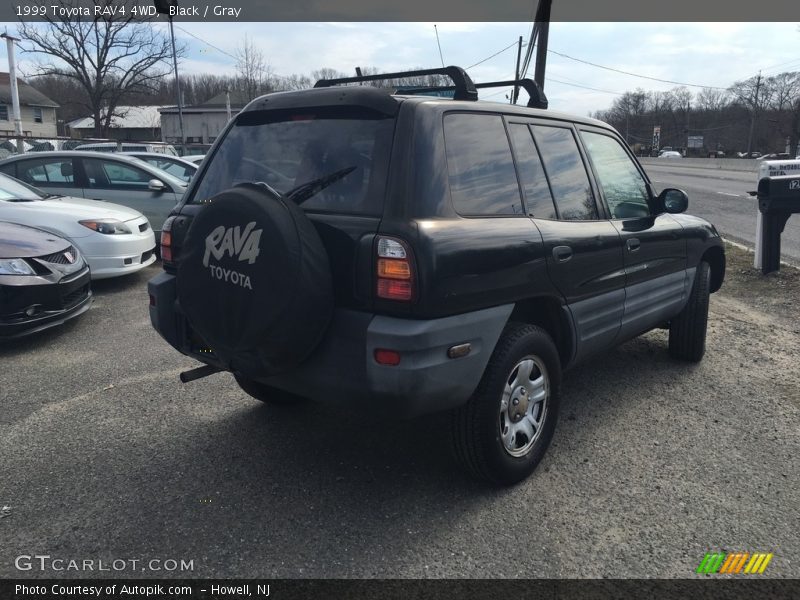 Black / Gray 1999 Toyota RAV4 4WD