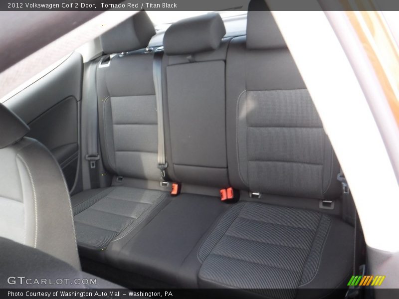 Tornado Red / Titan Black 2012 Volkswagen Golf 2 Door