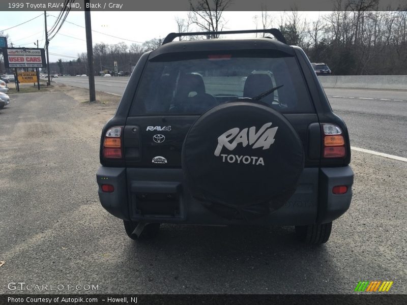 Black / Gray 1999 Toyota RAV4 4WD