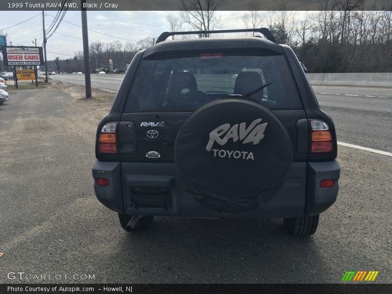 Black / Gray 1999 Toyota RAV4 4WD