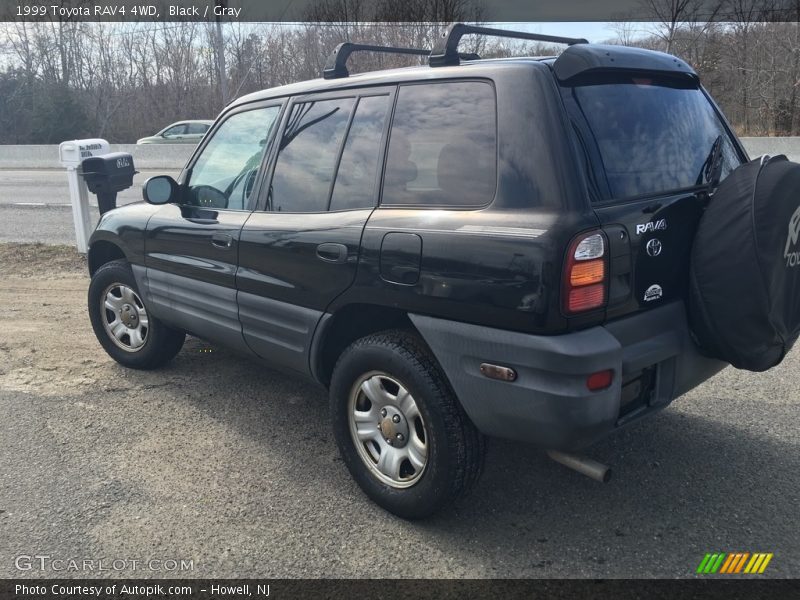Black / Gray 1999 Toyota RAV4 4WD