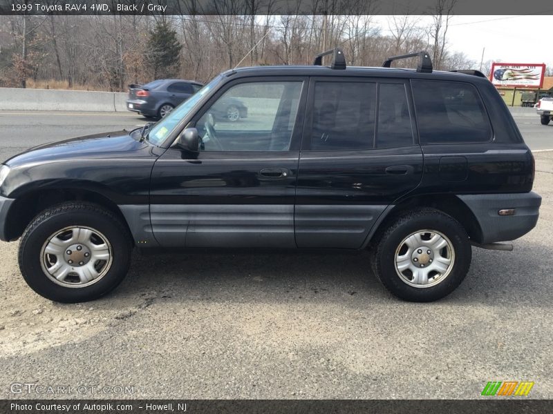 Black / Gray 1999 Toyota RAV4 4WD
