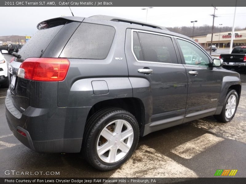 Cyber Gray Metallic / Jet Black 2011 GMC Terrain SLT AWD