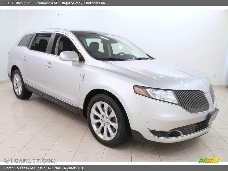 Ingot Silver / Charcoal Black 2013 Lincoln MKT EcoBoost AWD