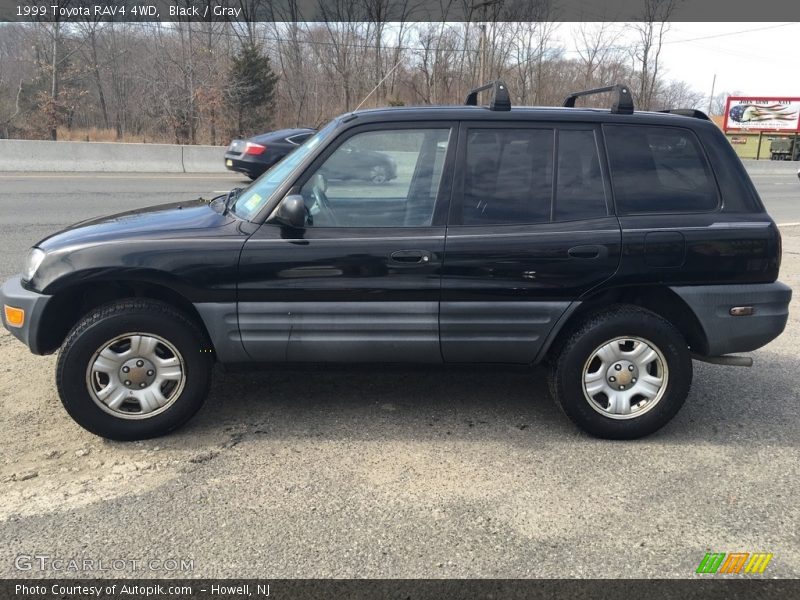 Black / Gray 1999 Toyota RAV4 4WD