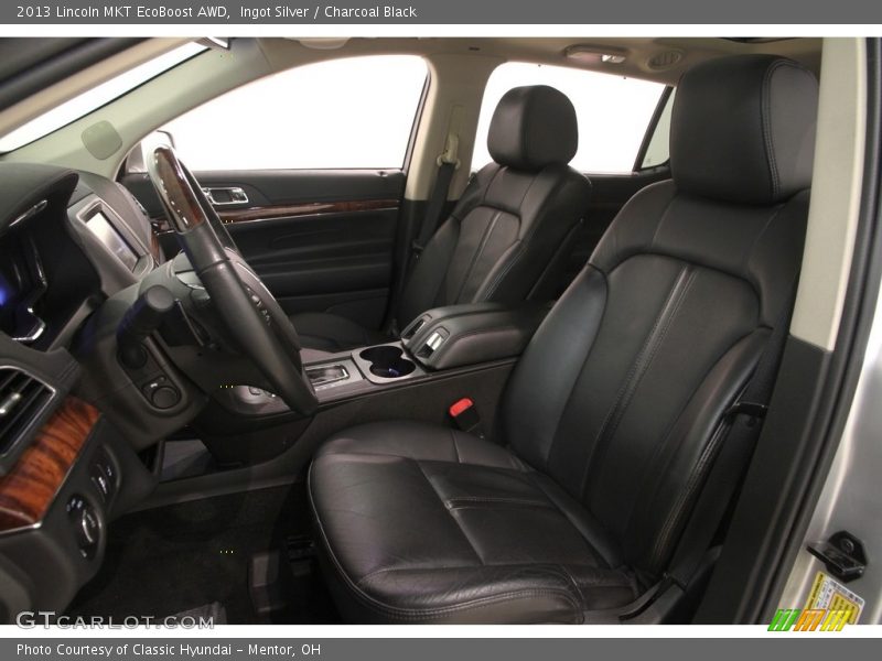 Ingot Silver / Charcoal Black 2013 Lincoln MKT EcoBoost AWD