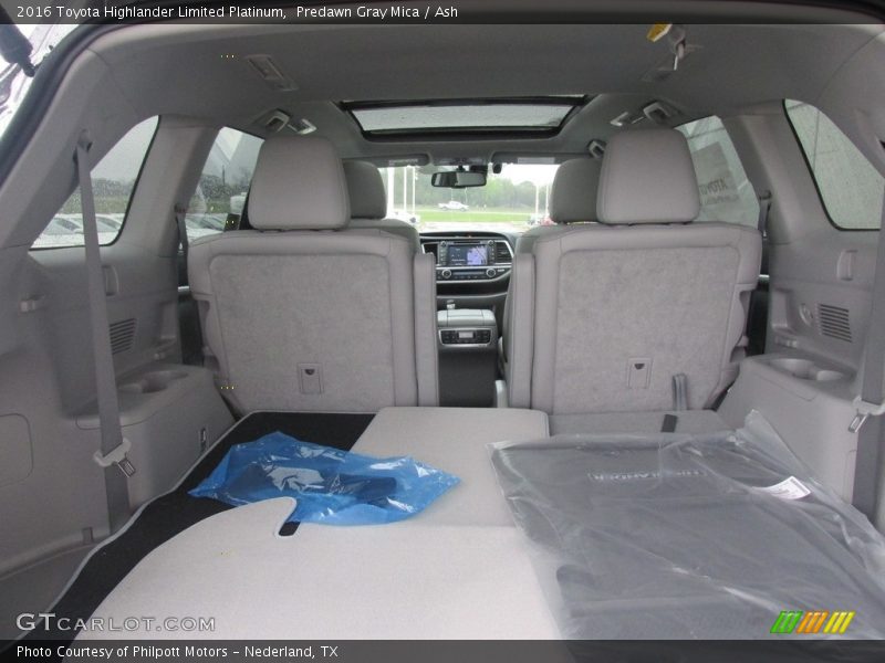 Predawn Gray Mica / Ash 2016 Toyota Highlander Limited Platinum