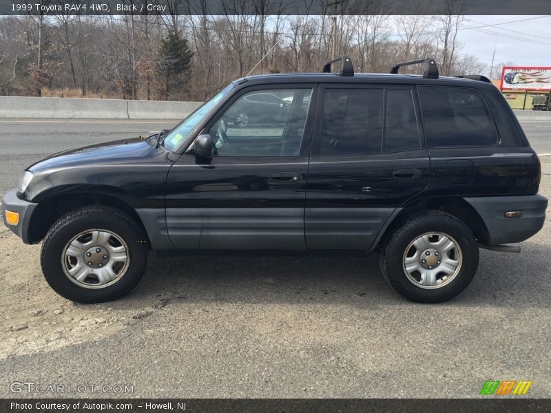 Black / Gray 1999 Toyota RAV4 4WD