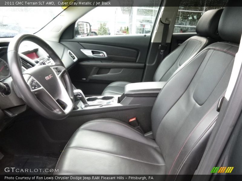 Cyber Gray Metallic / Jet Black 2011 GMC Terrain SLT AWD