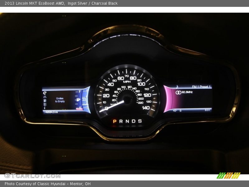 Ingot Silver / Charcoal Black 2013 Lincoln MKT EcoBoost AWD