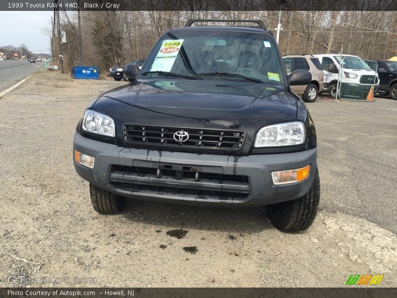 Black / Gray 1999 Toyota RAV4 4WD