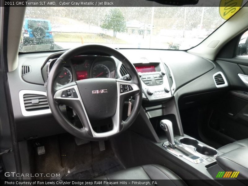Cyber Gray Metallic / Jet Black 2011 GMC Terrain SLT AWD