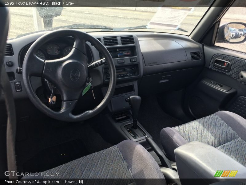 Black / Gray 1999 Toyota RAV4 4WD