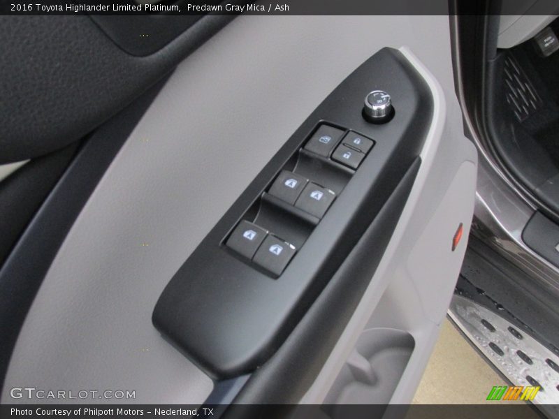 Predawn Gray Mica / Ash 2016 Toyota Highlander Limited Platinum