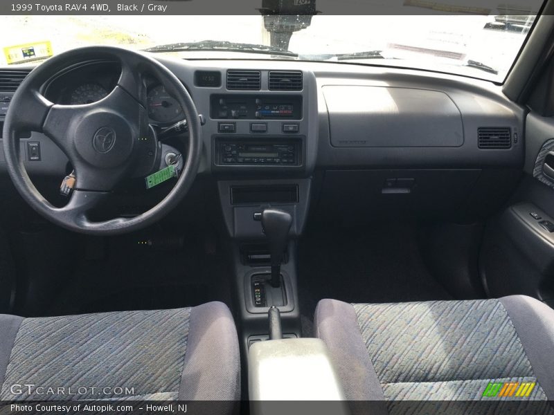 Black / Gray 1999 Toyota RAV4 4WD