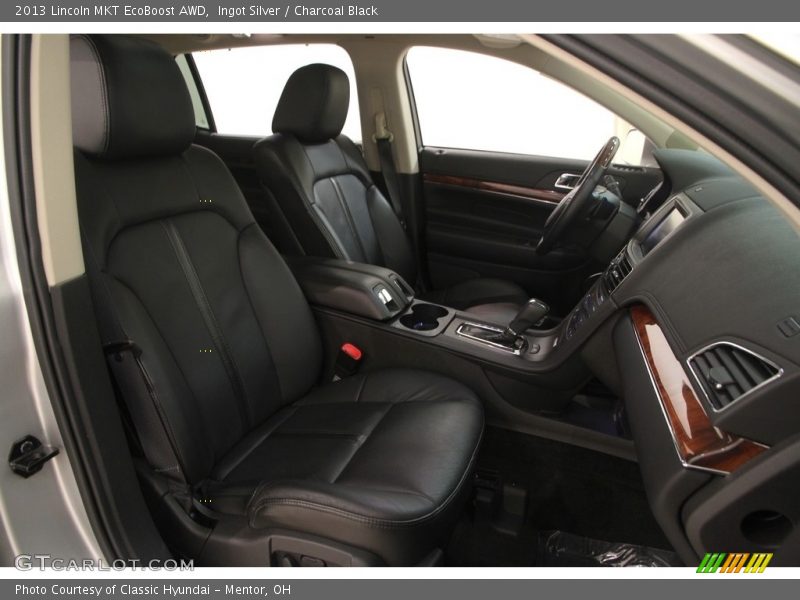 Ingot Silver / Charcoal Black 2013 Lincoln MKT EcoBoost AWD