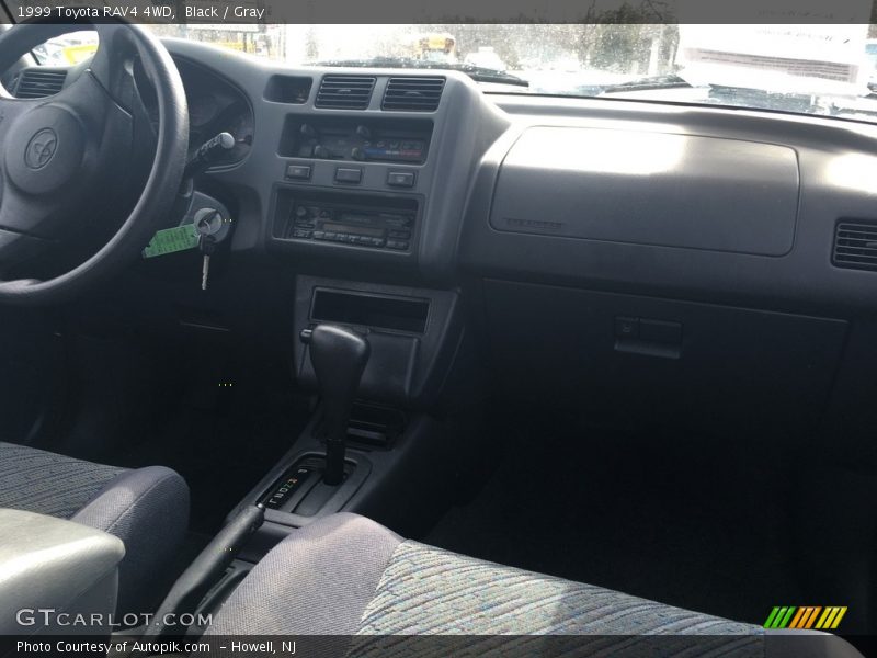 Black / Gray 1999 Toyota RAV4 4WD