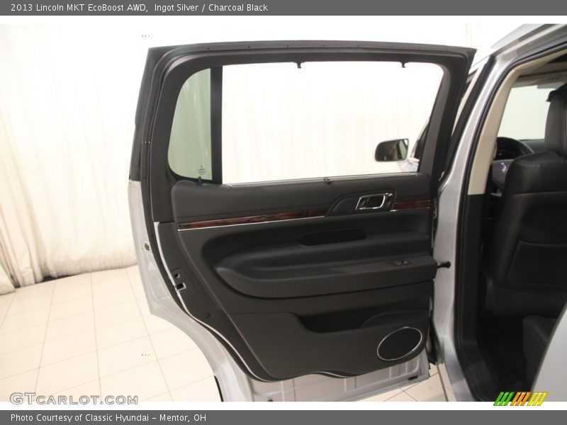 Ingot Silver / Charcoal Black 2013 Lincoln MKT EcoBoost AWD