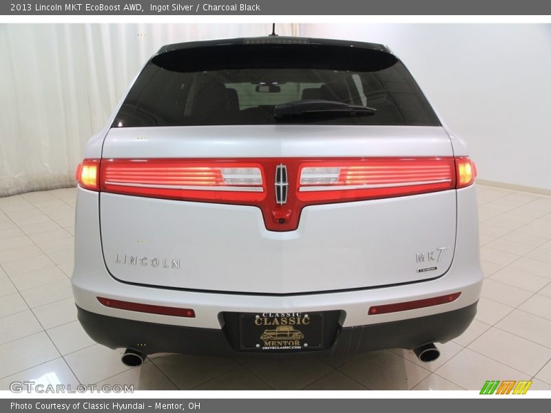 Ingot Silver / Charcoal Black 2013 Lincoln MKT EcoBoost AWD