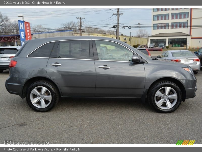Grigio Metallic / Ebony 2011 Acura MDX